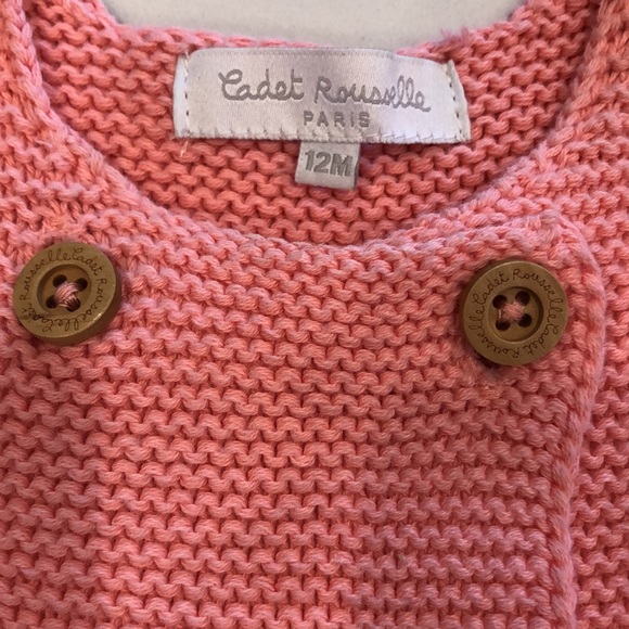Infant girls French brand sweater 12m - Picture 2 of 3